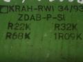 сопротивление печки Honda Accord 5 поколение 1995, RWI3493A, R68K1R09K, R22KR32K - фото №4