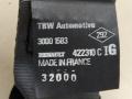 ремень безопасности Renault Laguna 1 поколение [рестайлинг] B568 2000, 1.6 л., i, K4M 720, бензин, 5МКПП, серый, хетчбэк 5 дв., передний привод, 422310.AIRBAG.SRP, 422310CIG, TRW2543594D, 30001583 - фото №7