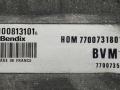 блок управления двигателем Renault 19 1 поколение 1990, 1.4 л., BVM, HOM7700731801, 7700735140, BENDIX, S100813101G - фото №3
