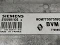 блок управления двигателем Renault 19 1 поколение 1990, 1.7 л., SIEMENS, BVM, HOM7700731802, 7700859511, S100811102E - фото №3