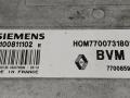 блок управления двигателем Renault 21 1 поколение 1988, 1.7 л., SIEMENS, BVM, HOM7700731802, 7700859511, S100811102E - фото №3