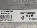 блок управления двигателем Renault 21 1 поколение 1988, 1.7 л., SIEMENS, BVM, HOM7700731802, 7700859511, S100811102E - фото №3