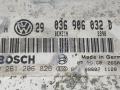 блок управления двигателем Volkswagen Bora 1 поколение 2001, 036906032D, 0261206826 - фото №3