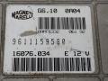блок управления двигателем Peugeot 405 1 поколение 1994, 9611159580, 16076.034, G6.100A04 - фото №3