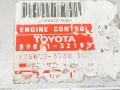 блок управления двигателем Toyota Camry 2 поколение V20 1989, 2.0 л., бензин, 89661-32193, 175000-3730 - фото №3