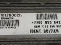 блок управления двигателем Renault Megane 1 поколение 1997, S101200021, 7700850842, 7700850085 - фото №3