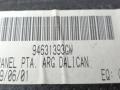 обшивка двери задняя левая Citroen Xsara Picasso 1 поколение 2001, 2.0 л., HDi, RHY (DW10TD), дизель, 5МКПП, серебристый, минивэн, передний привод, 9634429577, 94631393GW - фото №3
