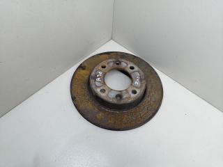 диск тормозной задний Peugeot 1007 1 поколение 2007, 1.6 л., HDi, 9HZ (DV6TED4), дизель, 5МКПП, серебристый, хетчбэк 3 дв., передний привод, 4246W9