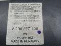 CD-чейнджер Renault Espace 4 поколение 2006, 1.9 л., DCi, F9Q 820, дизель, 6МКПП, белый, минивэн, передний привод, 8200207100, AL050242023 - фото №4