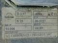прицепное устройство (фаркоп) Peugeot 1007 1 поколение 2007, 1.6 л., HDi, 9HZ (DV6TED4), дизель, 5МКПП, серебристый, хетчбэк 3 дв., передний привод - фото №5