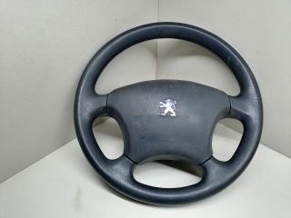 руль Peugeot 407 1 поколение 2006, 1.6 л., HDi, 9HY (DV6TED4), дизель, МКПП, серый, передний привод