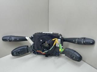 переключатель подрулевой (стрекоза) Peugeot 1007 1 поколение 2007, 1.6 л., HDi, 9HZ (DV6TED4), дизель, 5МКПП, серебристый, хетчбэк 3 дв., передний привод, 96630717XT
