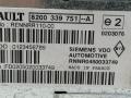 навигация Renault Scenic 2 поколение JM0G 2005, 1.9 л., DCi, F9Q 812, дизель, 6МКПП, серый, минивэн, передний привод, SIEMENS, 8200339751A - фото №6