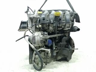 двигатель Renault Modus 1 поколение JP0J 2004, 1.4 л., i, K4J 770, бензин, 5МКПП, красный, хетчбэк 5 дв., передний привод, K4J.6770