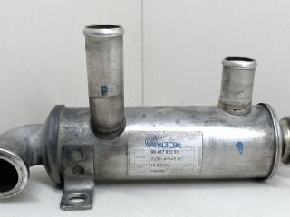 охладитель EGR / Радиатор EGR Citroen C5 1 поколение [рестайлинг] 2004, 1.6 л., HDi, 9HZ (DV6TED4), дизель, 5МКПП, темно-серый, хетчбэк 5 дв., передний привод, 1U3H-9P445-BC, 9646726680