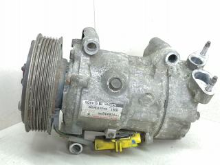 компрессор кондиционера Peugeot 1007 1 поколение 2007, 1.6 л., HDi, 9HZ (DV6TED4), дизель, 5МКПП, серебристый, хетчбэк 3 дв., передний привод, SD6V12, 9684480480, 3654010744