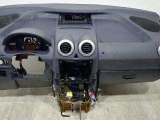 панель передняя салона (торпедо) Peugeot 1007 1 поколение 2007, 1.6 л., HDi, 9HZ (DV6TED4), дизель, 5МКПП, серебристый, хетчбэк 3 дв., передний привод, 9659356177