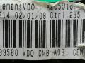 щиток приборов (приборная панель) Peugeot 1007 1 поколение 2007, 1.6 л., HDi, 9HZ (DV6TED4), дизель, 5МКПП, серебристый, хетчбэк 3 дв., передний привод, SIEMENS, 9658889580, A2C53045317 - фото №4