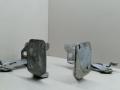 петля капота Peugeot 1007 1 поколение 2007, 1.6 л., HDi, 9HZ (DV6TED4), дизель, 5МКПП, серебристый, хетчбэк 3 дв., передний привод, 9644115280 - фото №2