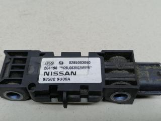 датчик удара Nissan Micra K12 [2-й рестайлинг] K12 2008, 1.5 л., DCi, K9K, дизель, 5МКПП, серый, хетчбэк 5 дв., передний привод, 0285003060, 204198, YC9U083VW2M9Y5