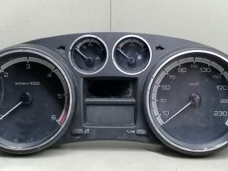 щиток приборов (приборная панель) Peugeot 308 1 T7 2007, 1.6 л., HDi, 9HZ (DV6TED4), дизель, 5МКПП, синий, хетчбэк 5 дв., передний привод, 9665107480, TN70B8I8H