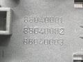 кнопка аварийной сигнализации Renault Megane 2 поколение BM0B 2003, 1.4 л., i, K4J 730, бензин, 5МКПП, серебристый, хетчбэк 5 дв., передний привод, 8200095493, 8200109723, 8200107808, 88040001, 88040002, 88040003 - фото №5