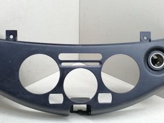 рамка блока управления климой Nissan Micra K12 [2-й рестайлинг] K12 2008, 1.5 л., DCi, K9K, дизель, 5МКПП, серый, хетчбэк 5 дв., передний привод, 27570AX200, 27570AX201