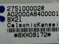 блок управления печки / климат-контроля Renault Laguna 3 поколение BT0A 2009, 1.5 л., DCi, K9K 780, дизель, 6МКПП, серый, передний привод, 275100002R - фото №4