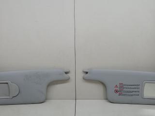 козырек солнцезащитный Renault Megane 2 поколение BM0B 2003, 1.4 л., i, K4J 730, бензин, 5МКПП, серебристый, хетчбэк 5 дв., передний привод, 8200246823, 8200246819