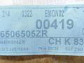 обшивка двери задняя правая Peugeot 607 1 поколение 9D 2003, 2.2 л., HDi, 4HX (DW12TED4/FAP), дизель, АКПП, синий, седан, передний привод, 96506505ZR, B96506505ZR - фото №3