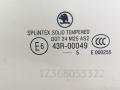 форточка задняя правая Skoda Octavia 2 поколение (A5) 1Z 2005, 1.9 л., TDi, BJB, дизель, 5МКПП, бежевый, хетчбэк 5 дв., передний привод, 1Z5845210D - фото №2