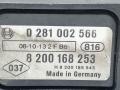 датчик абсолютного давления Renault Laguna 3 поколение BT0A 2009, 1.5 л., DCi, K9K 780, дизель, 6МКПП, серый, передний привод, 8200168253, 0281002566 - фото №4