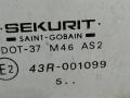 стекло двери передней левой Fiat Ducato 2 поколение 1996, 1.9 л., дизель, МКПП, микроавтобус, 43R-001099 - фото №2