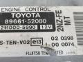 блок управления двигателем Toyota Yaris P1 2002, 1.3 л., бензин, 211000-5990, 89661-52080 - фото №3