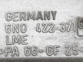 бачок гидроусилителя Volkswagen Polo 3 поколение 1998, 1.4 л., i, APQ, бензин, 5МКПП, зелёный, хетчбэк 5 дв., передний привод, 6N0422471 - фото №4