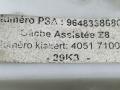 замок багажника Peugeot 607 1 поколение 9D 2003, 2.2 л., HDi, 4HX (DW12TED4/FAP), дизель, АКПП, синий, седан, передний привод, 9648338680 - фото №4