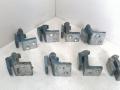 петля двери Volkswagen Polo 3 поколение 1998, 1.4 л., i, APQ, бензин, 5МКПП, зелёный, хетчбэк 5 дв., передний привод, 6N0831401F, 6N0831401G, 6N0831401B, 6N0831402F, 6N0831402G - фото №3