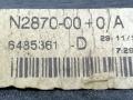 ремень безопасности Peugeot 406 1 поколение 1998, 1.9 л., TD, DHX (XUD9TE), дизель, 5МКПП, зелёный, передний привод, N2870000A, 6485361, 6491271 - фото №4