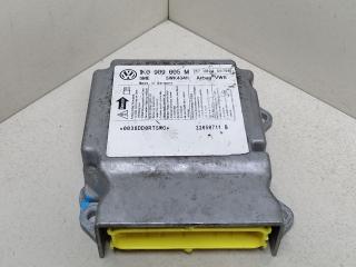 блок AirBag Skoda Octavia 2 поколение (A5) 1Z 2005, 1.9 л., TDi, BJB, дизель, 5МКПП, бежевый, хетчбэк 5 дв., передний привод, 1K0909605M, 5WK43411