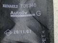 ремень безопасности Dacia Logan 1 поколение 2007, 1.5 л., DCi, дизель, 5МКПП, универсал, передний привод, 706346, 0406038 - фото №5