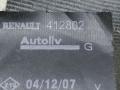 ремень безопасности Dacia Logan 1 поколение 2007, 1.5 л., DCi, дизель, 5МКПП, универсал, передний привод, 412802 - фото №4