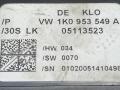 датчик угла поворота рулевой рейки Skoda Octavia 2 поколение (A5) 1Z 2005, 1.9 л., TDi, BJB, дизель, 5МКПП, бежевый, хетчбэк 5 дв., передний привод, 1K0953549A, 05113523 - фото №4