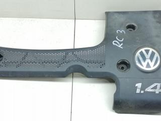 декоративная крышка двигателя Volkswagen Polo 3 поколение 1998, 1.4 л., i, APQ, бензин, 5МКПП, зелёный, хетчбэк 5 дв., передний привод, 030103935