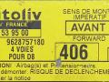 блок AirBag Peugeot 406 1 поколение [рестайлинг] 1999, 550539500, 9628757180 - фото №3