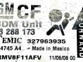 блок AirBag Opel Zafira 2 поколение (B) [рестайлинг] 2008, 327963935, 13288173 - фото №3