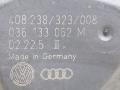 заслонка дроссельная Volkswagen Golf 5 поколение 2005, 1.6 л., бензин, 408238323, 408238008, 036133062M - фото №7