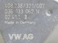 заслонка дроссельная Volkswagen Golf 4 поколение 2004, 1.2 л., 408238321, 408238007, 036133062N - фото №9