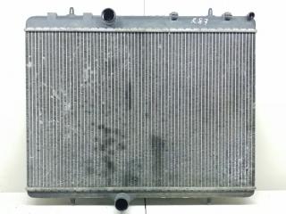 радиатор (основной) Peugeot 307 1 поколение [рестайлинг] 2007, 1.6 л., HDi, дизель, 5МКПП, синий, универсал, 9645586780