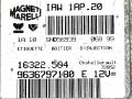 блок управления двигателем Citroen Xsara Picasso 1 поколение [рестайлинг] 2004, MAGNETIMARELLI, 9636797180, 16322.504, IAW1A20 - фото №3