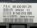 блок управления печки / климат-контроля Peugeot 307 1 поколение 2001, 2.0 л., HDi, RHY (DW10TD), дизель, 5МКПП, синий, хетчбэк 5 дв., передний привод, BEHR, 96430991ZR, 9140010385 - фото №3